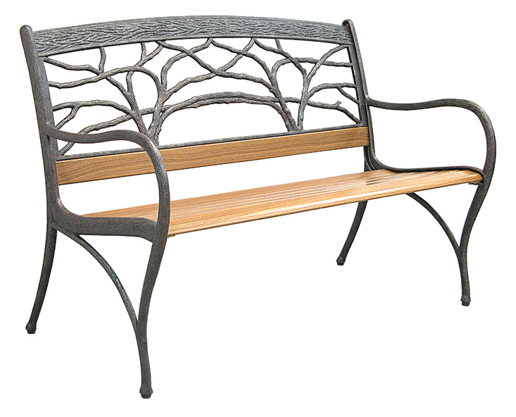 c609-71, tree bench, aged bronze.jpg